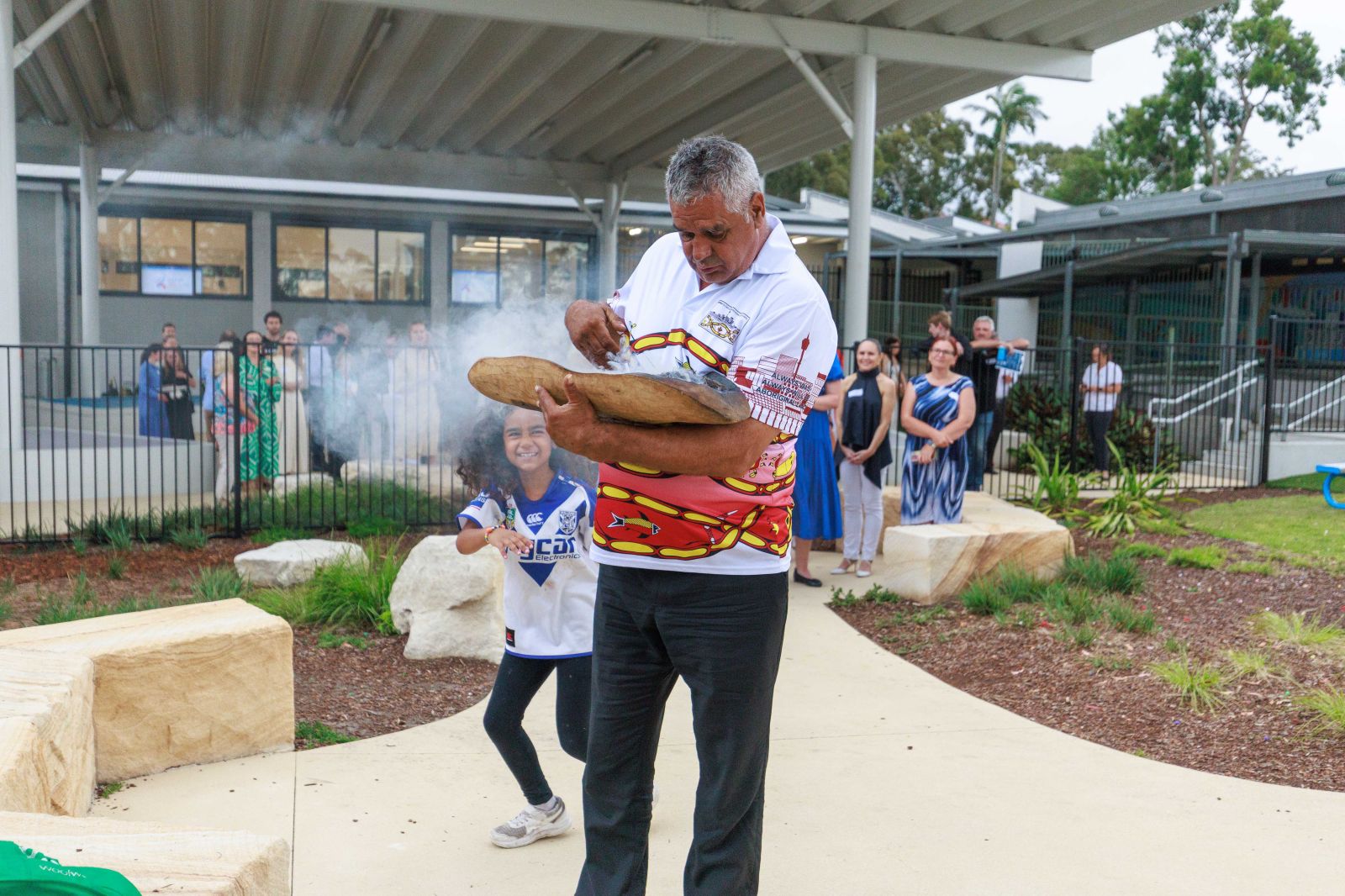 Smoking Ceremony to begin the opening event