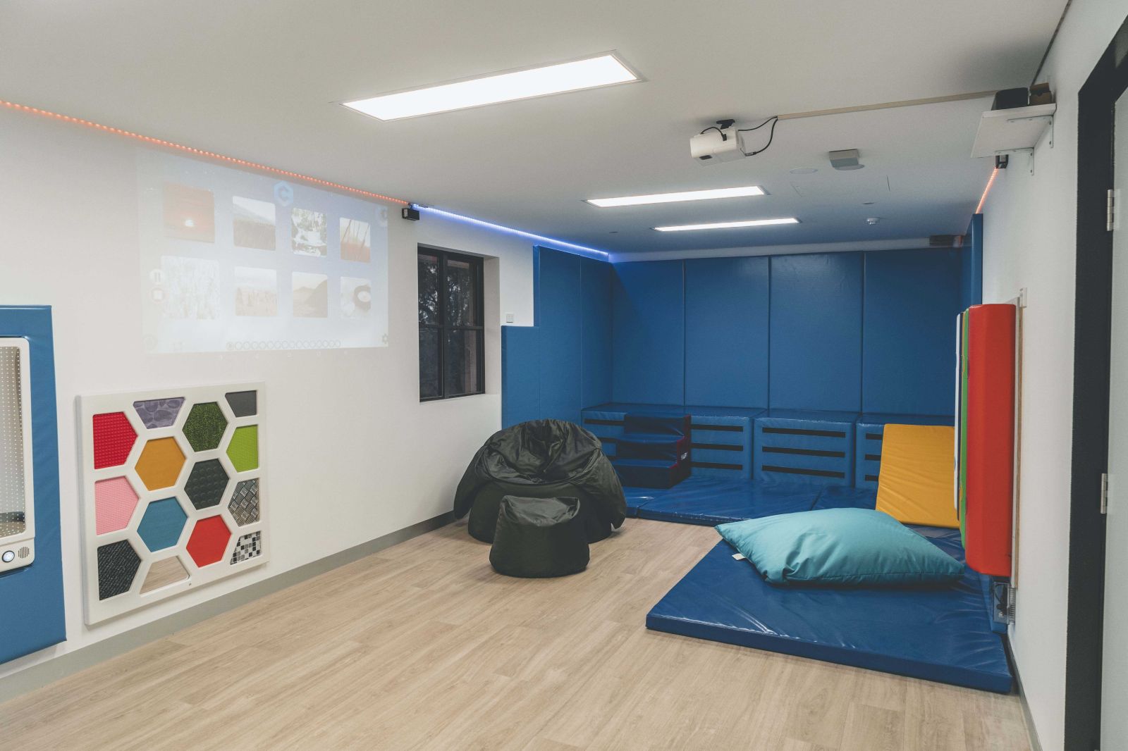 The brand new sensory room