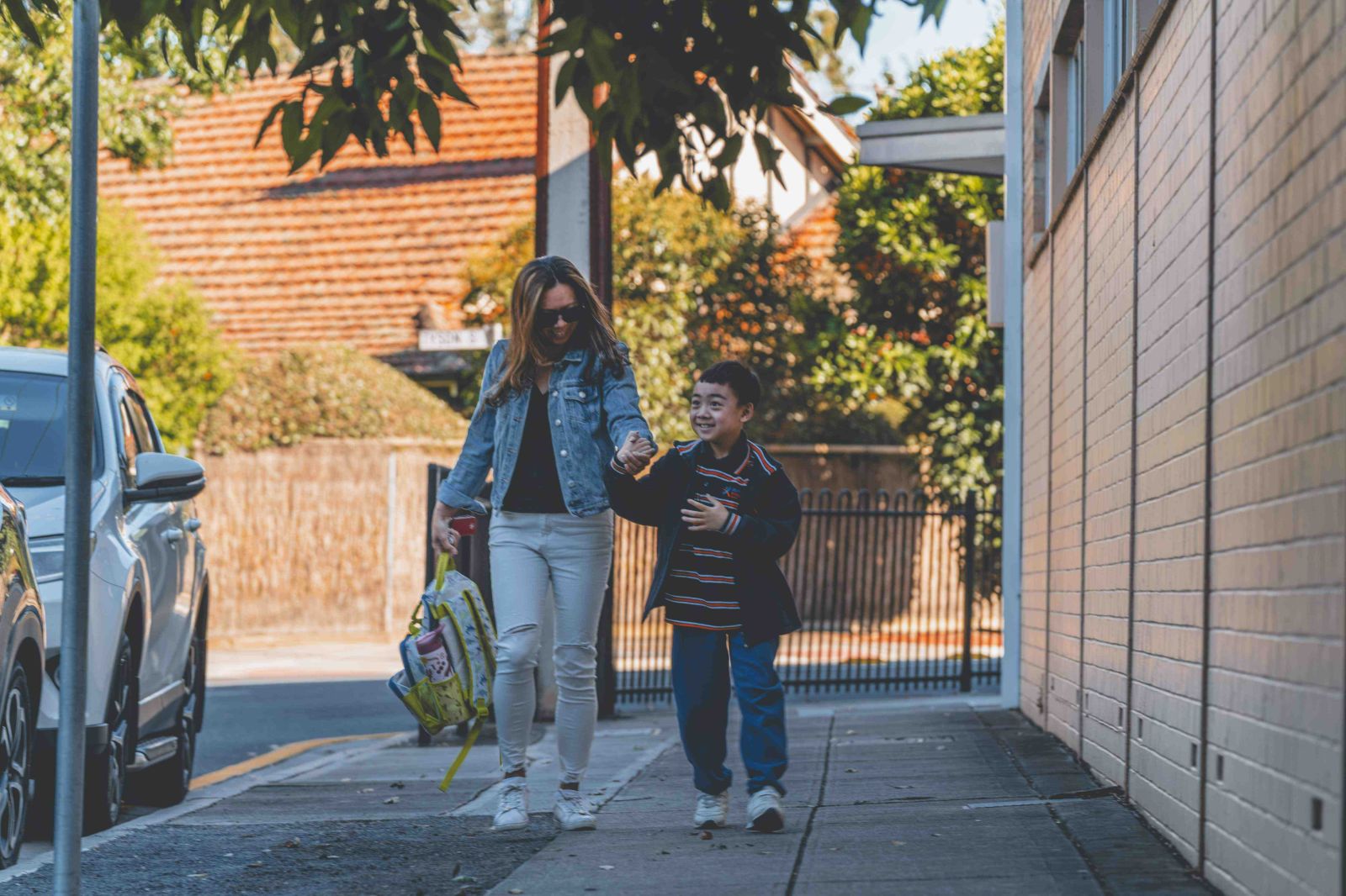 Parent and student drop off