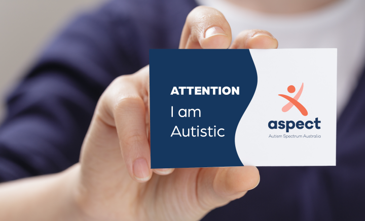 Aspect Autism Alert Cards mockup